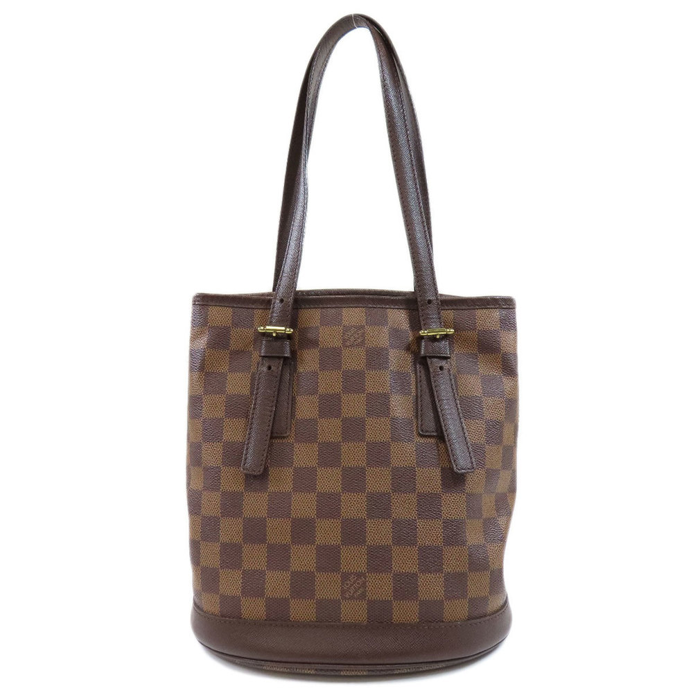 Louis Vuitton Marais Damier Ebene Handbag Damier Canvas
